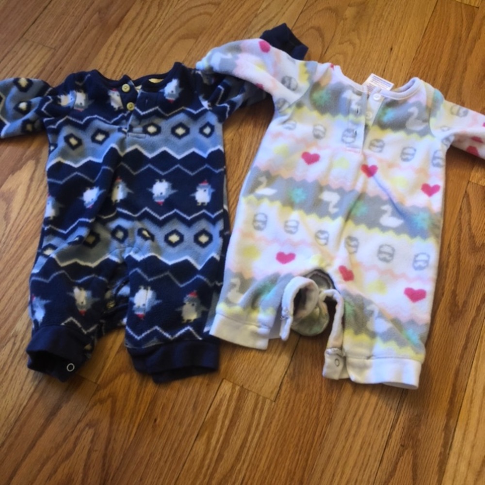 Newborn B/G matching Fleece